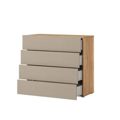 Ladekast Imola - Eiken - 4 Lades