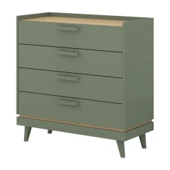 Ladekast Skagen - Groen - 4 Lades