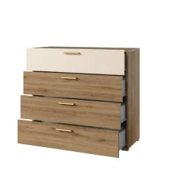 Ladekast Verdal - Eiken - 4 Lades