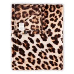 Leopard Plaid Brown -Extra kwaliteit Supersoft