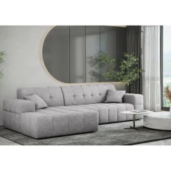 Loungebank Basel – Linker of Rechter loungegedeelte – Ruime keuze in stoffen en kleuren