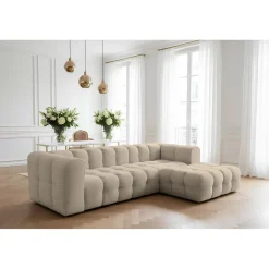 Loungebank Belfast – Linker of Rechter loungegedeelte – Ruime keuze in stoffen en kleuren