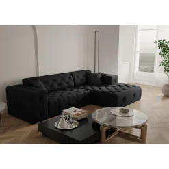 Loungebank Malibu – Linker of Rechter loungegedeelte – Ruime keuze in stoffen en kleuren