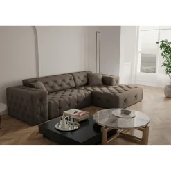 Loungebank Malibu – Linker of Rechter loungegedeelte – Ruime keuze in stoffen en kleuren