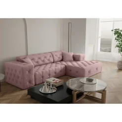 Loungebank Malibu – Linker of Rechter loungegedeelte – Ruime keuze in stoffen en kleuren