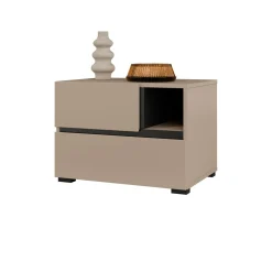 Nachtkastje met Lades Crotone - Taupe