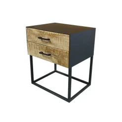 Nachtkastje met Lades Mart - Mangohout