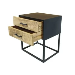 Nachtkastje met Lades Mart - Mangohout