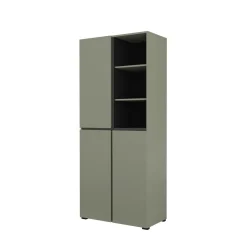 Opbergkast Crotone - 3-deurs - Groen