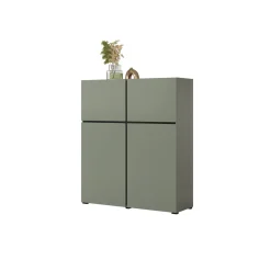 Opbergkast Crotone - 4-deurs - Groen