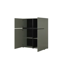 Opbergkast Crotone - 4-deurs - Groen