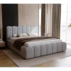 OP=OP Opberg Bed Boris 180 x 200 Chenille Grijs