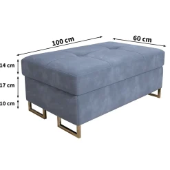 OP=OP Poef opbergruimte Sem | Naturel Beige