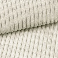 Poso 140 - Ribstof Creme/Grijs