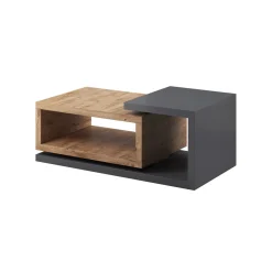 Salontafel Bologna - Wotan Eiken / Antraciet