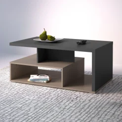 Salontafel Serta - Antraciet/Taupe
