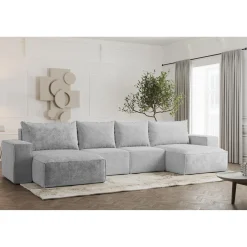 Slaapbank Lecce met Opbergruimte | U-bank