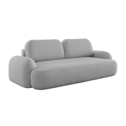 Slaapbank met Opbergruimte Morris Teddy stof | Zitbank