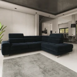 Slaapbank met opbergruimte Sem | Hoekbank