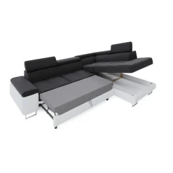 Slaapbank met opbergruimte Sem | Hoekbank