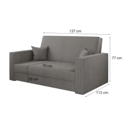 Slaapbank met Opbergruimte Aden | Zitbank