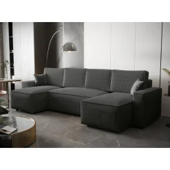 Slaapbank met opbergruimte Pom | U-bank