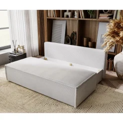 Slaapbank met Opbergruimte Luxor | Zitbank - Ruime keuze in stoffen en kleuren