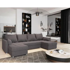 Slaapbank met opbergruimte Kos | U-bank - Kies je kleur