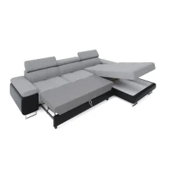 Slaapbank met opbergruimte Sem | L-Hoekbank