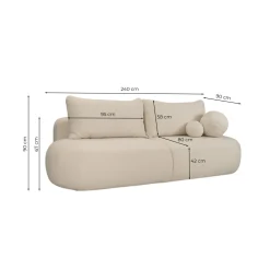 Slaapbank met Opbergruimte Furore | Zitbank