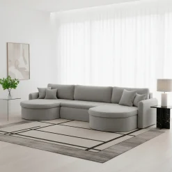 Slaapbank Venetië met Opbergruimte | U-bank