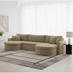 Slaapbank Venetië met Opbergruimte | U-bank