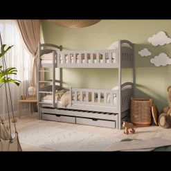 Stapelbed Bas - Taupe - Direct Leverbaar!