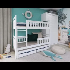 Stapelbed Kobe - Wit - Direct Leverbaar!