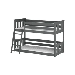 Stapelbed met Ladder Kas - 2-persoons - Kinderbed (incl. hekje) - Leverbaar in 8 kleuren!