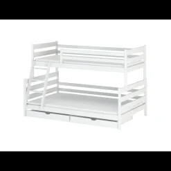 Stapelbed met Lade Faas - 3-persoons - 90/120 x 200 - Kinderbed - Leverbaar in 8 kleuren!