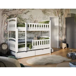 Stapelbed met Lade Ilias - 2-persoons - Kinderbed - Leverbaar in 8 kleuren!