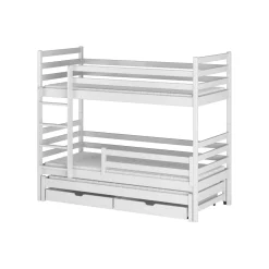 Stapelbed met Lade Luuk - 3-persoons - Kinderbed - Leverbaar in 8 kleuren!