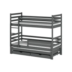 Stapelbed met Lade Luuk - 3-persoons - Kinderbed - Leverbaar in 8 kleuren!