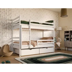 Stapelbed met Lade Nino - 2-persoons - Kinderbed - Leverbaar in 8 kleuren!