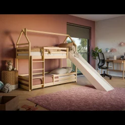 Stapelbed Pleun - Naturel - Direct Leverbaar!