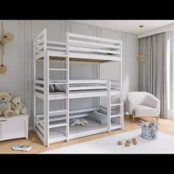 Stapelbed Teun - Wit - Direct Leverbaar!