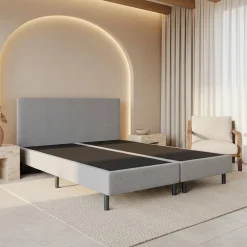 Stel zelf de boxspring zonder matras naar wens samen!