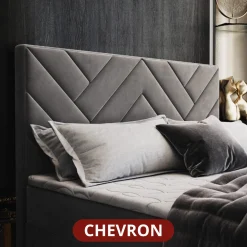 Stel zelf je boxspring met opbergruimte zonder matras naar wens samen !