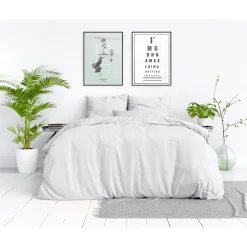 Stone Washed White - Katoen