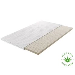 Topmatras Latex - Aloë vera tijk - 5 en 7 cm