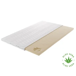 Topmatras Traagschuim - Aloë vera tijk - 6 en 8 cm
