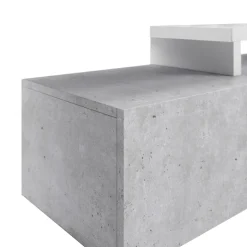 TV-meubel Bologna - Grijs / Wit