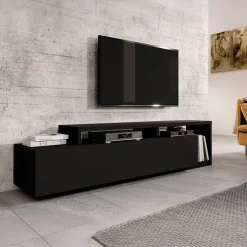 TV-meubel Bologna - Zwart