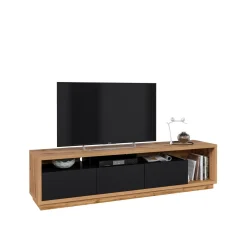 TV-meubel Celano - Wotan Eiken / Zwart
